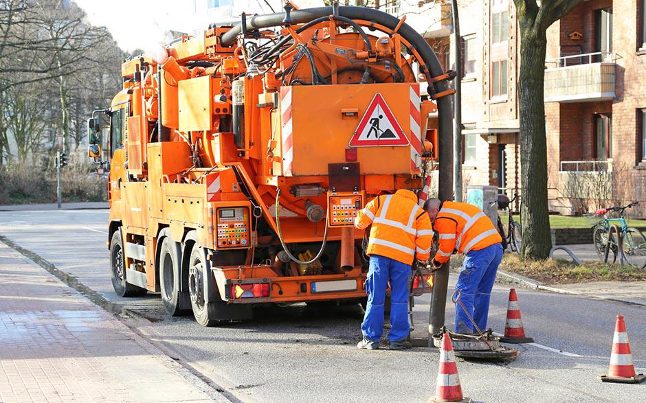 camion vidange Parmain