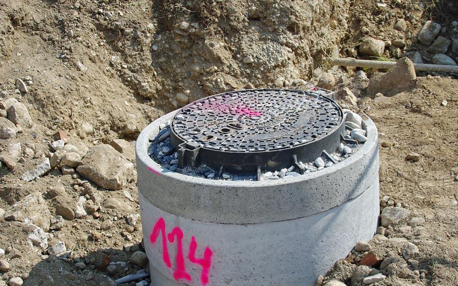 canalisation egout Aubergenville